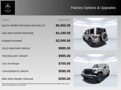 2021 Jeep Wrangler Unlimited Willys