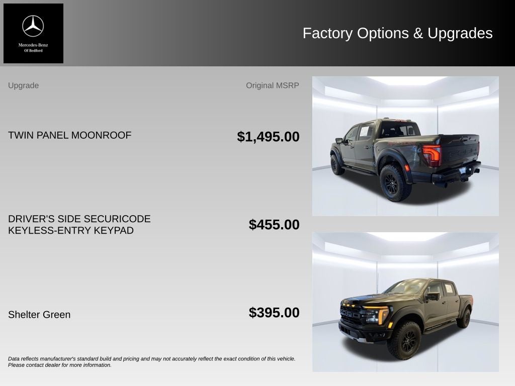 2026 Ford F-150 Raptor