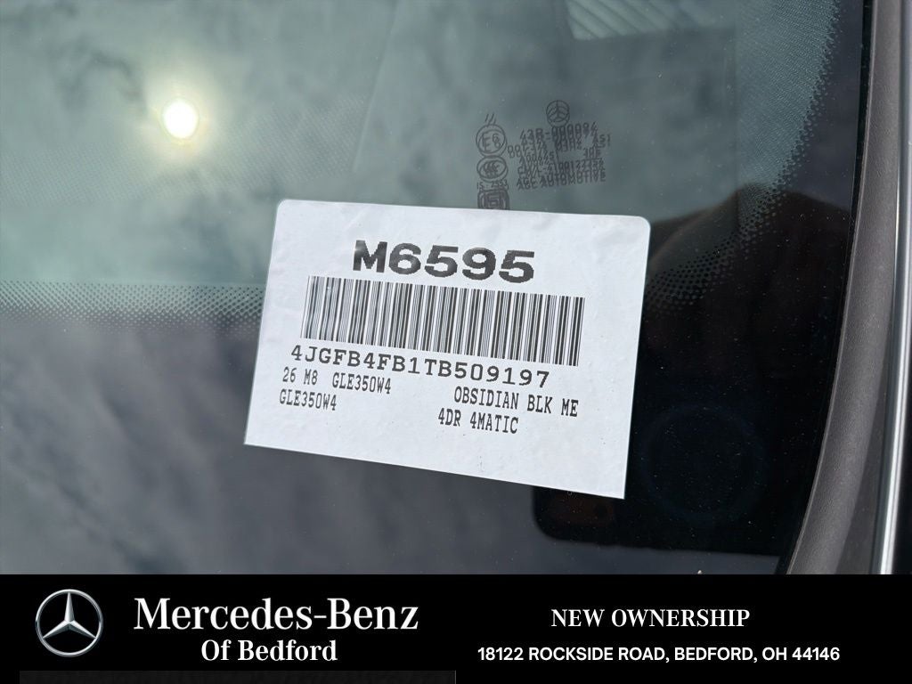 2026 Mercedes-Benz GLE GLE 350 4MATIC®