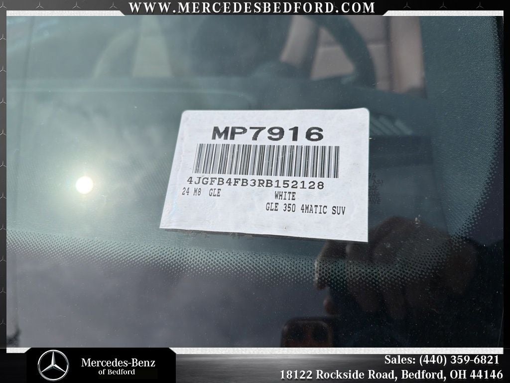 2024 Mercedes-Benz GLE GLE 350 4MATIC® Certified
