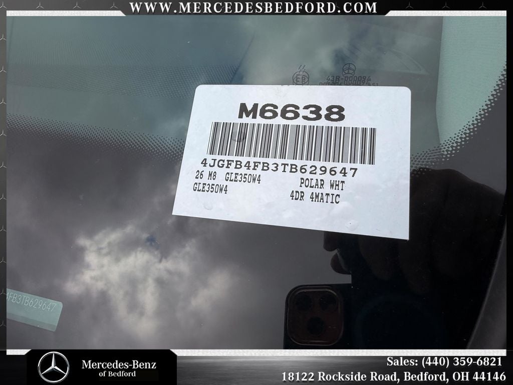 2026 Mercedes-Benz GLE GLE 350 4MATIC®