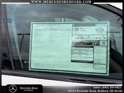 2026 Mercedes-Benz GLE GLE 350 4MATIC®