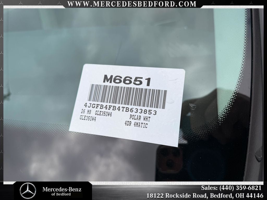 2026 Mercedes-Benz GLE GLE 350 4MATIC®