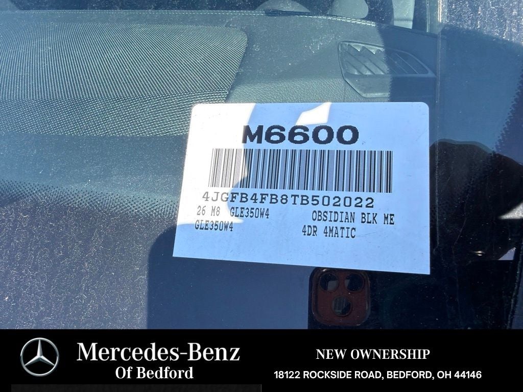 2026 Mercedes-Benz GLE GLE 350 4MATIC®