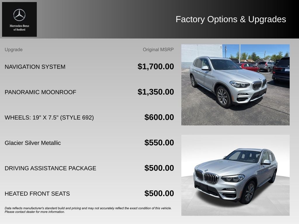 2019 BMW X3 xDrive30i