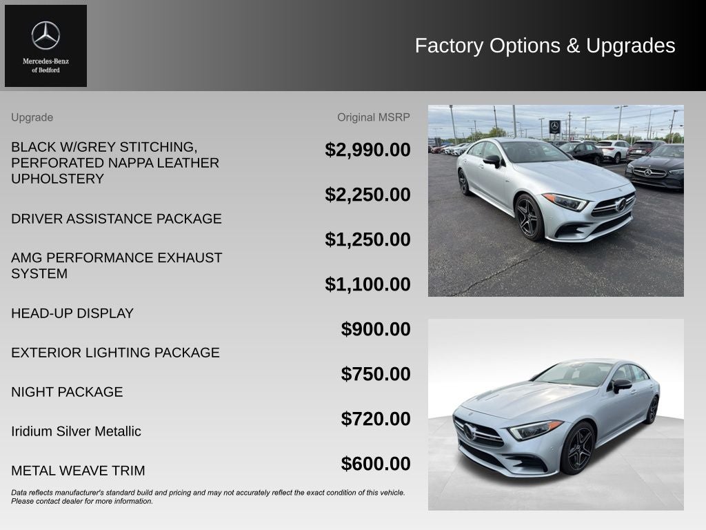 2020 Mercedes-Benz CLS CLS 53 AMG® 4MATIC®