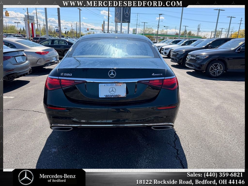 2026 Mercedes-Benz S-Class S 580 4MATIC®