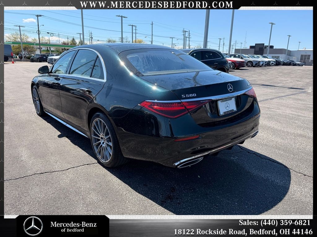 2026 Mercedes-Benz S-Class S 580 4MATIC®