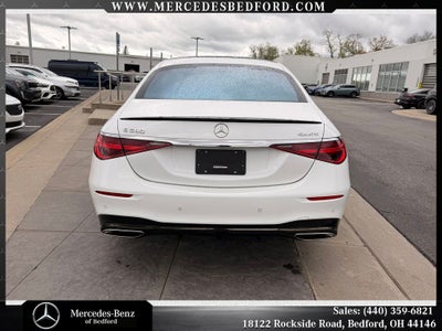 2025 Mercedes-Benz S-Class S 580 4MATIC®