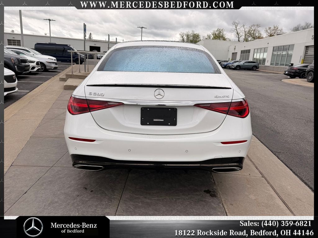 2025 Mercedes-Benz S-Class S 580 4MATIC®