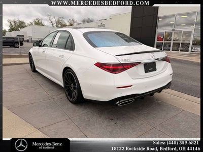 2025 Mercedes-Benz S-Class S 580 4MATIC®
