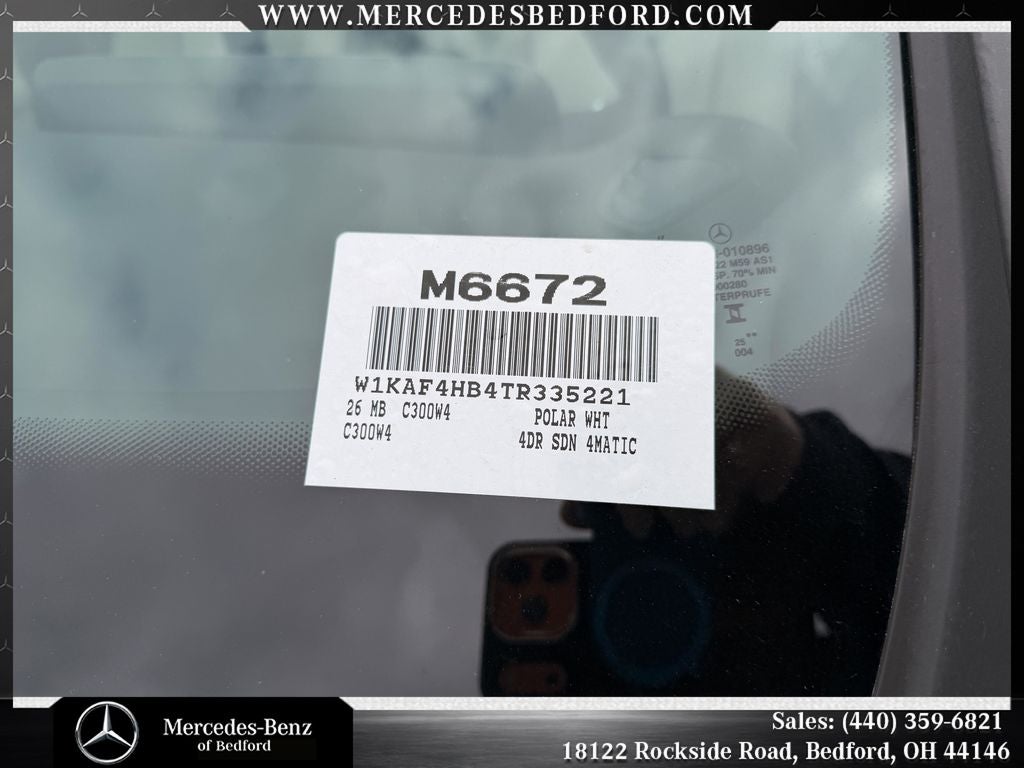 2026 Mercedes-Benz C-Class C 300 4MATIC®