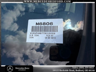 2026 Mercedes-Benz C-Class C 300 4MATIC®
