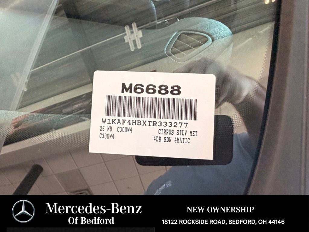 2026 Mercedes-Benz C-Class C 300 4MATIC®
