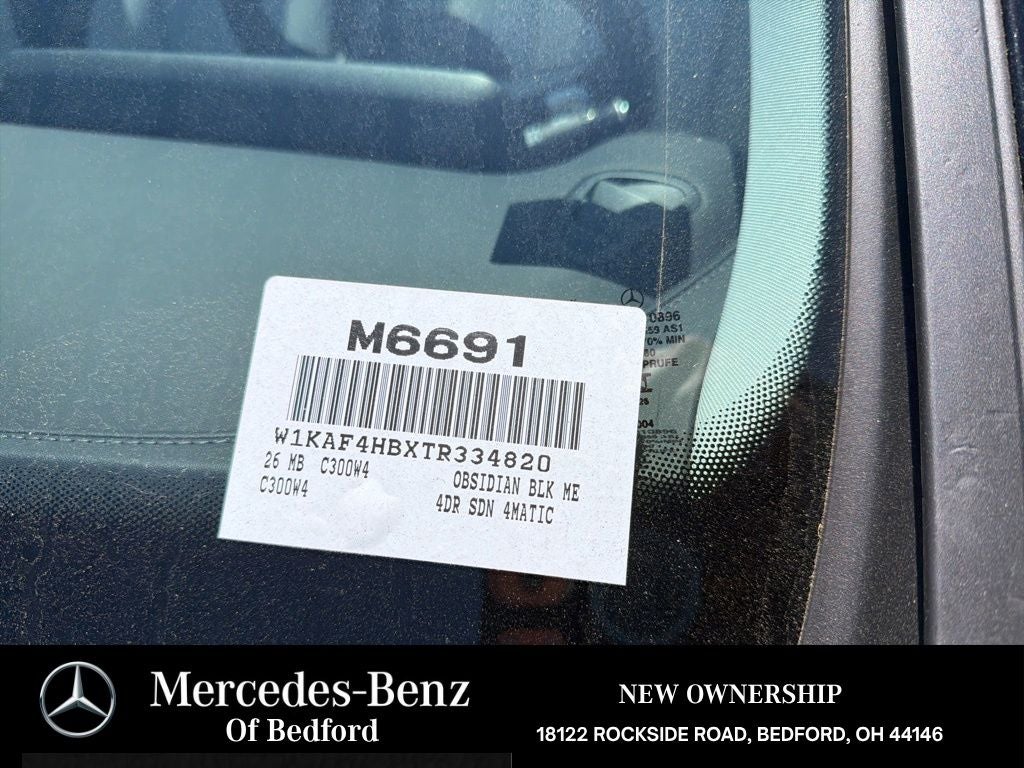 2026 Mercedes-Benz C-Class C 300 4MATIC®