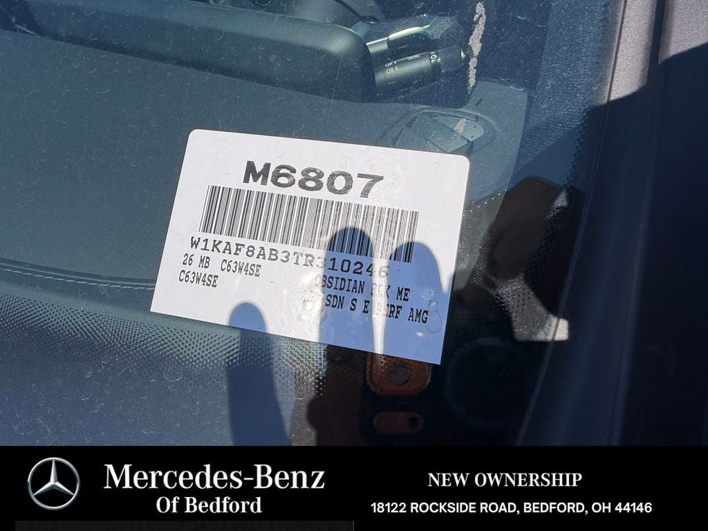 2026 Mercedes-Benz C-Class C 63 S AMG® 4MATIC®