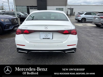 2026 Mercedes-Benz E-Class E 350 4MATIC®