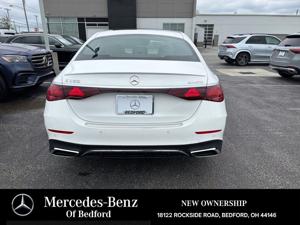 2026 Mercedes-Benz E-Class E 350 4MATIC®