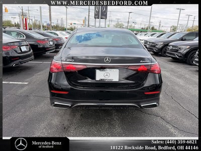 2026 Mercedes-Benz E-Class E 350 4MATIC®