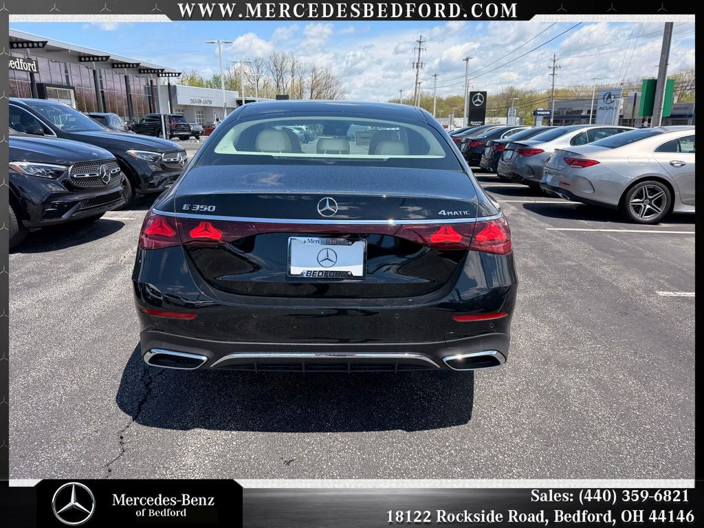 2026 Mercedes-Benz E-Class E 350 4MATIC®