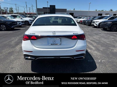 2026 Mercedes-Benz E-Class E 450 4MATIC®