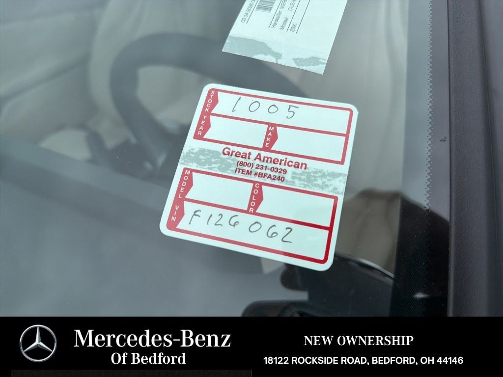2026 Mercedes-Benz CLE CLE 300 4MATIC®