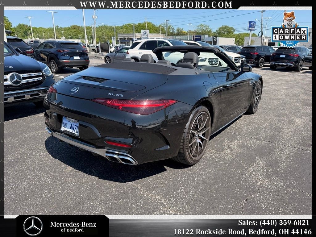 2022 Mercedes-Benz SL-Class SL 55 AMG® 4MATIC® Certified