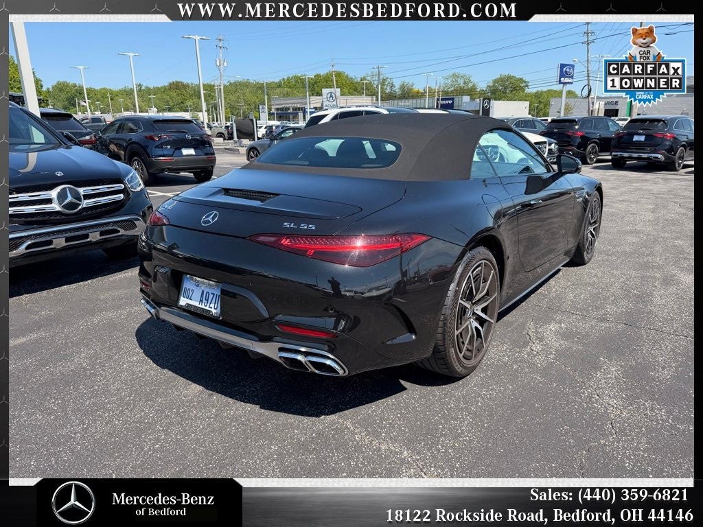 2022 Mercedes-Benz SL-Class SL 55 AMG® 4MATIC® Certified