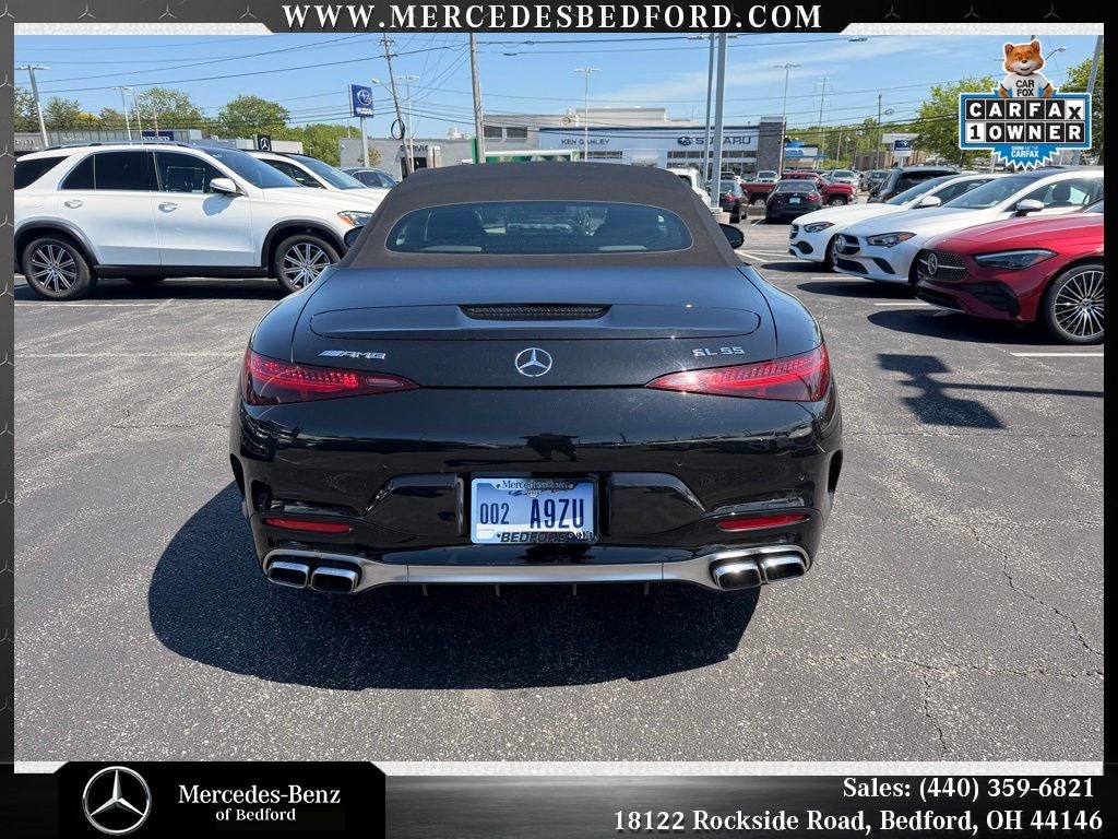 2022 Mercedes-Benz SL-Class SL 55 AMG® 4MATIC® Certified