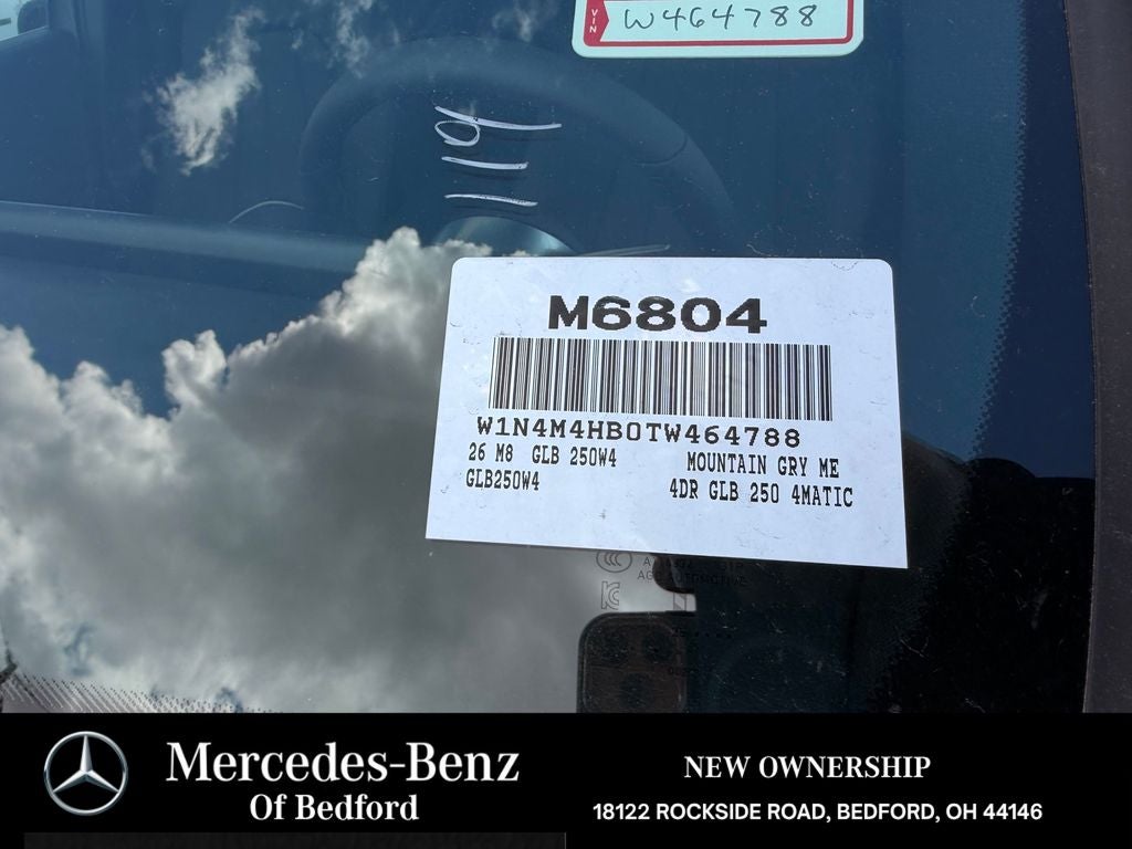 2026 Mercedes-Benz GLB GLB 250 4MATIC®
