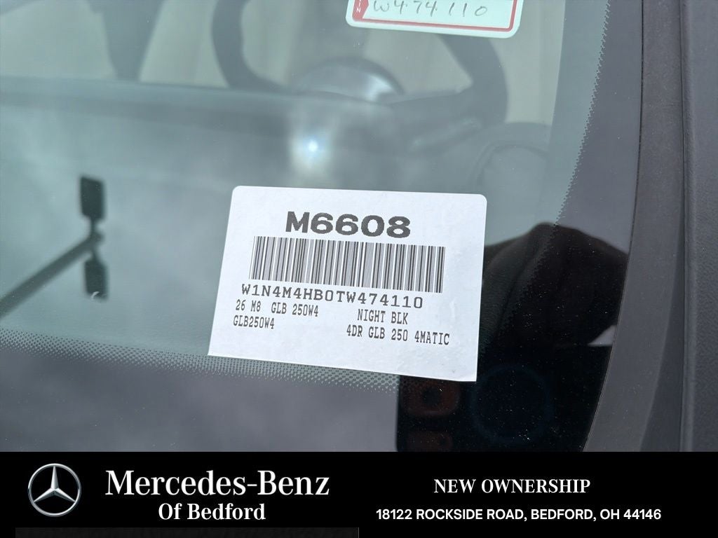 2026 Mercedes-Benz GLB GLB 250 4MATIC®