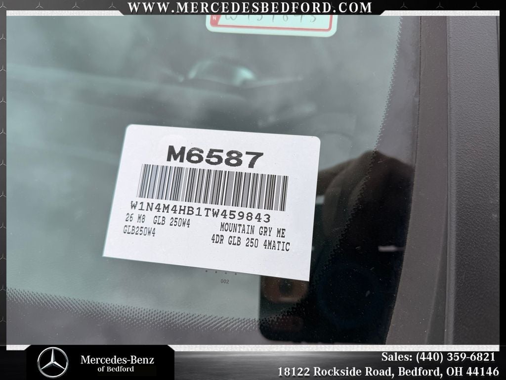 2026 Mercedes-Benz GLB GLB 250 4MATIC®