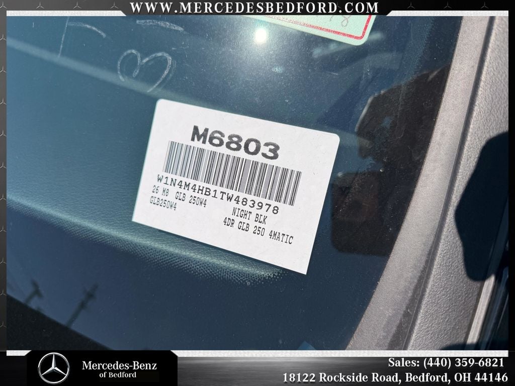 2026 Mercedes-Benz GLB GLB 250 4MATIC®