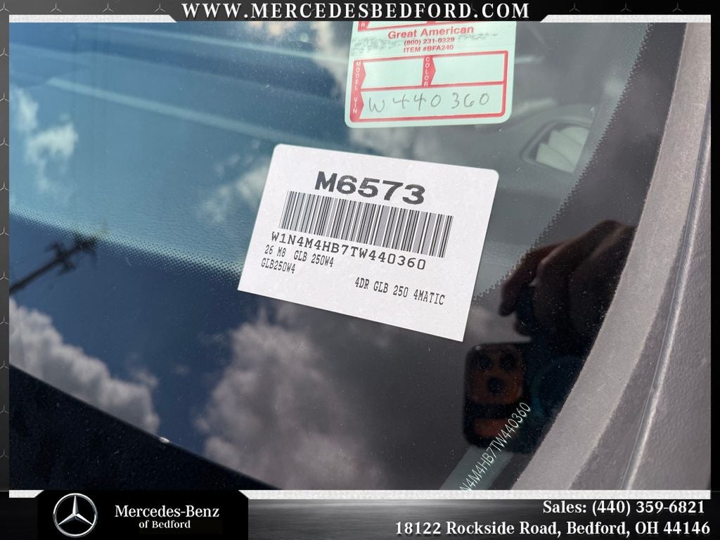 2026 Mercedes-Benz GLB GLB 250 4MATIC®
