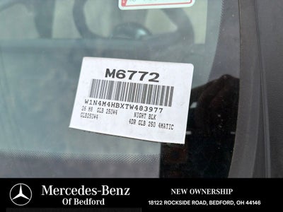 2026 Mercedes-Benz GLB GLB 250 4MATIC®