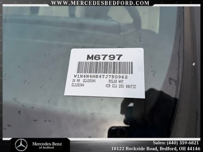 2026 Mercedes-Benz GLA GLA 250 4MATIC®