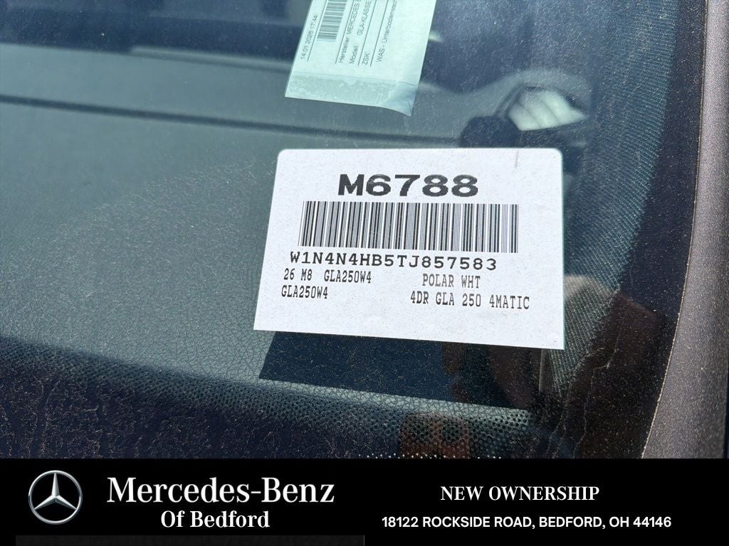2026 Mercedes-Benz GLA GLA 250 4MATIC®