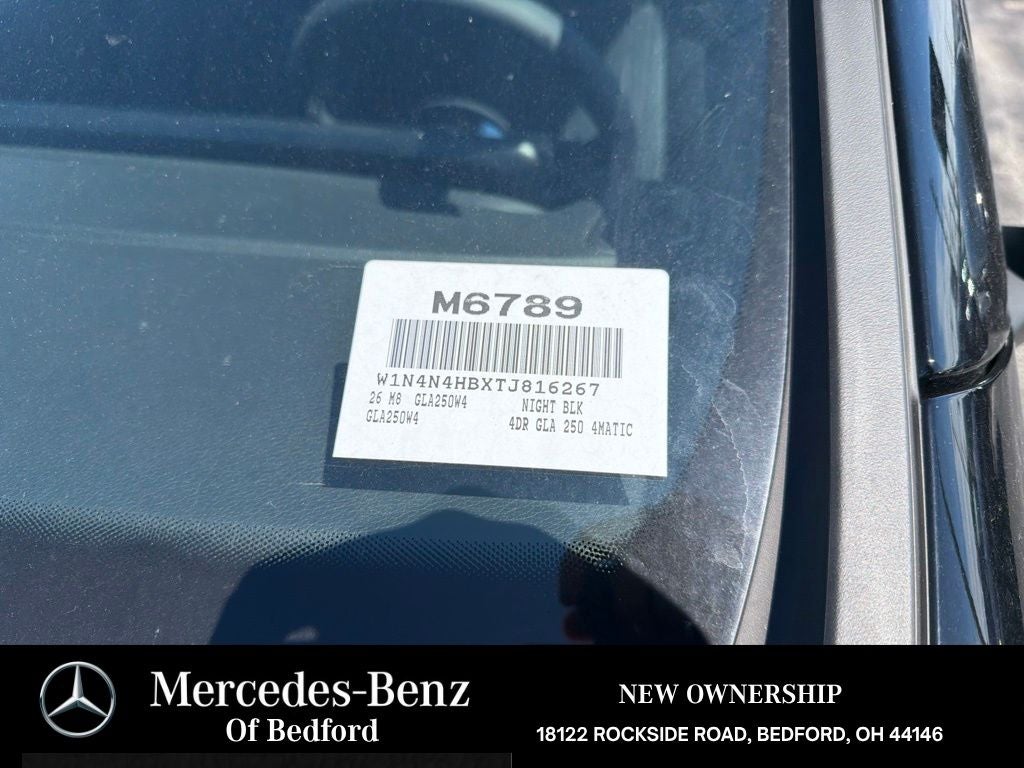 2026 Mercedes-Benz GLA GLA 250 4MATIC®