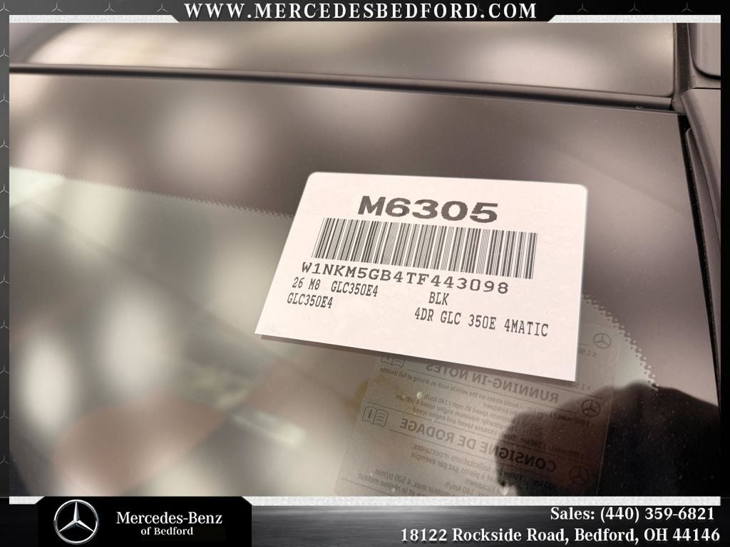 2026 Mercedes-Benz GLC GLC 350e 4MATIC®