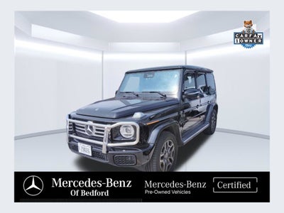 2025 Mercedes-Benz G-Class G 550 4MATIC® Certified