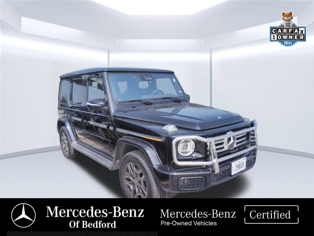 2025 Mercedes-Benz G-Class G 550 4MATIC® Certified