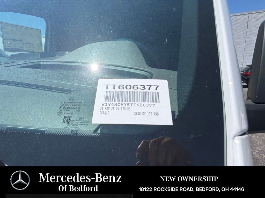 2026 Mercedes-Benz Sprinter 2500 Cargo 170 WB 4MATIC®