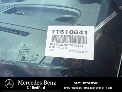 2026 Mercedes-Benz Sprinter 3500 Cargo 170 WB Extended