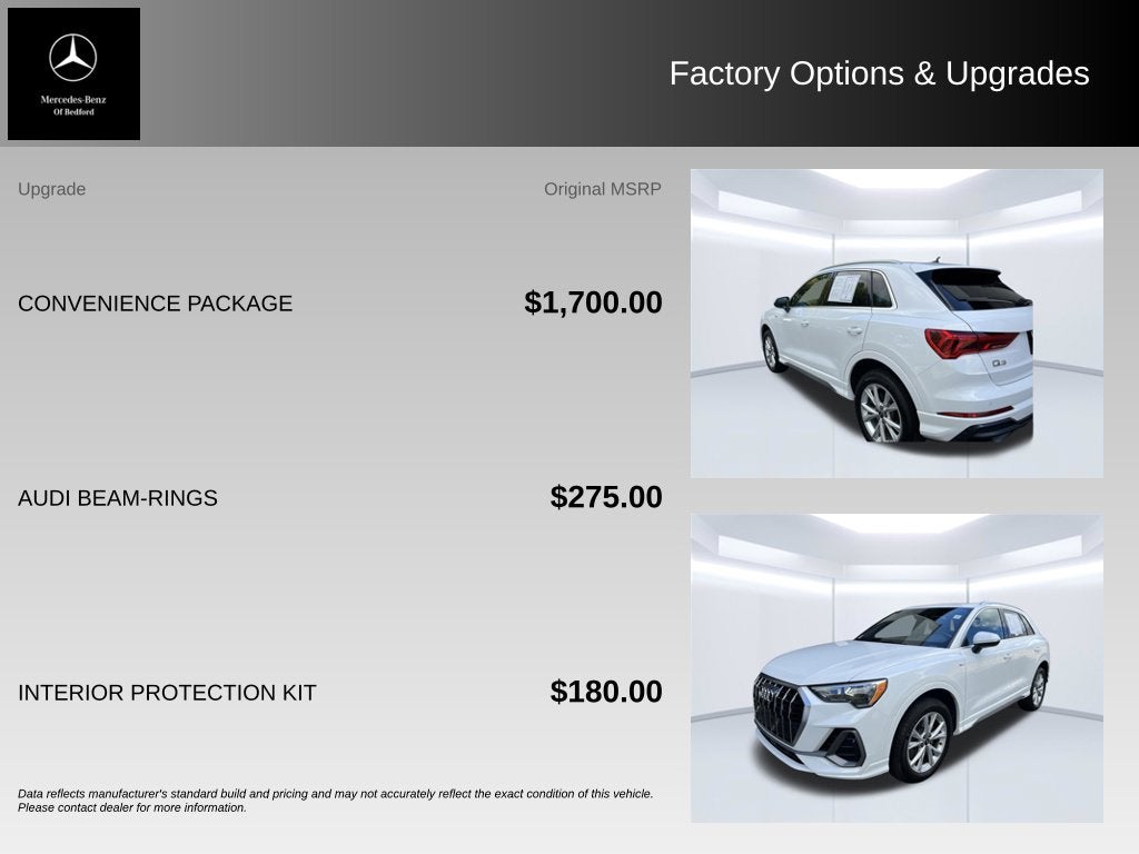 2021 Audi Q3 Premium S Line quattro