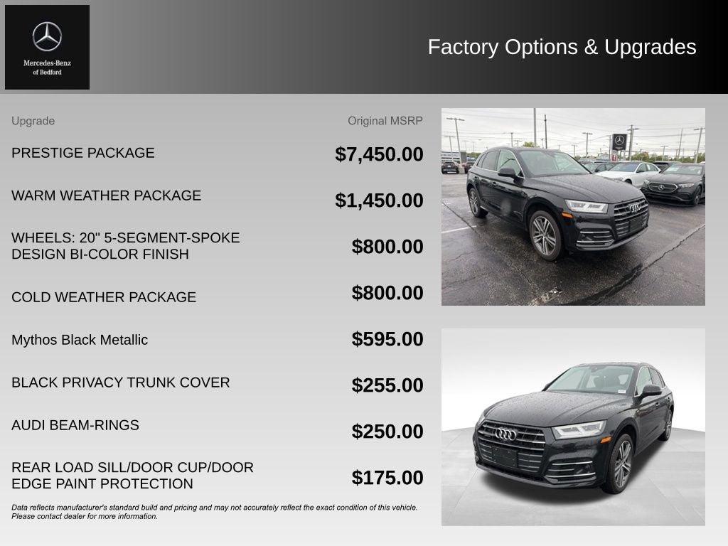 2020 Audi Q5 e 55 Prestige quattro