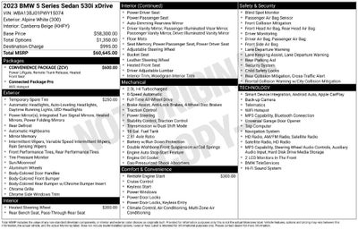 2023 BMW 5 Series 530i xDrive