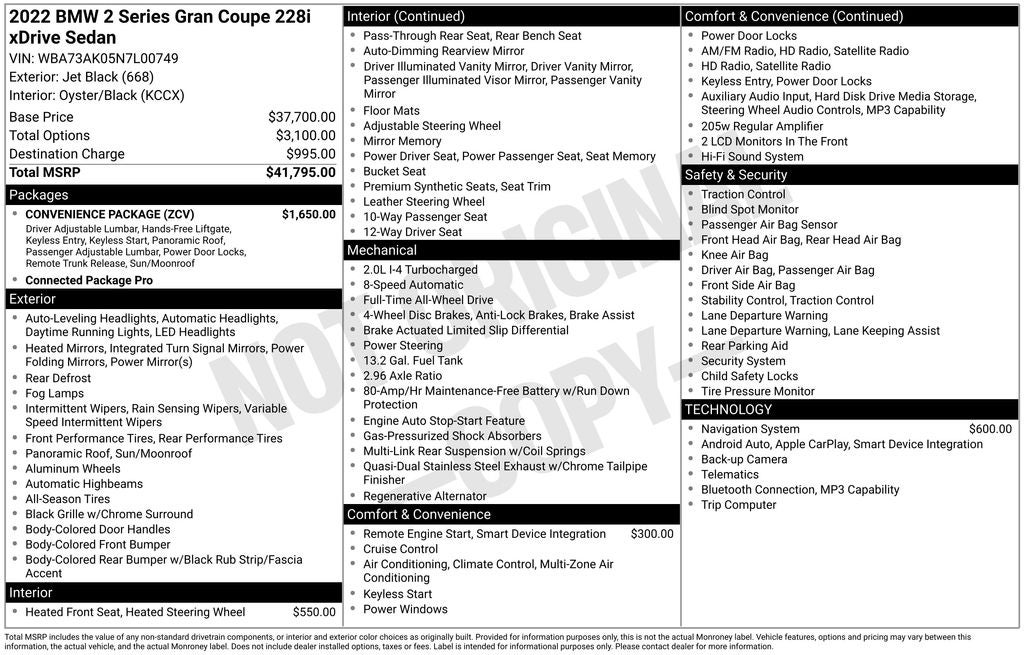 2022 BMW 2 Series 228i xDrive