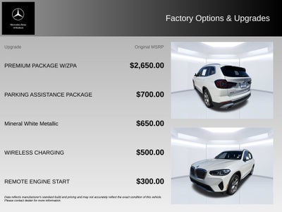 2023 BMW X3 xDrive30i