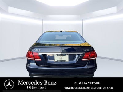 2014 Mercedes-Benz E-Class E 350 4MATIC®